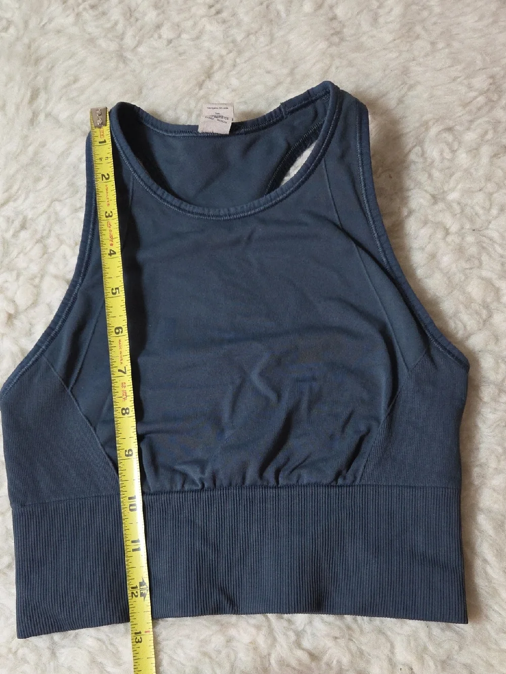 lululemon athletica Ebb to Train Bra in Iron Blue